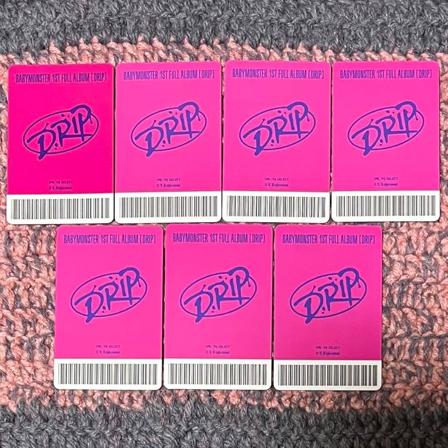 Amazon.co.jp: BABYMONSTER ベビモン YG SELECT トレカ 7種